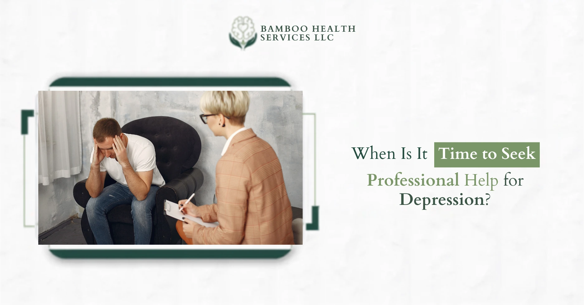 When Is It Time to Seek Professional Help for Depression